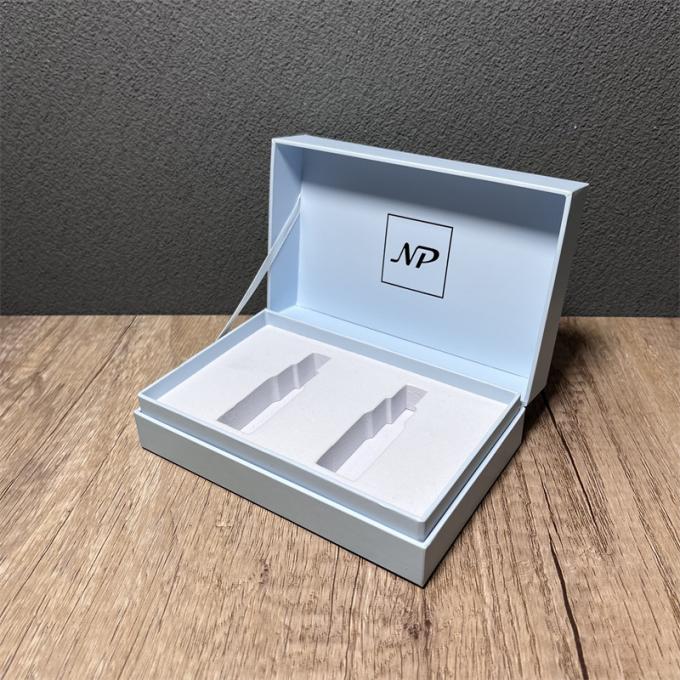 Boîte de papier en gros d'emballage de cadeau avec le ruban pour le parfum