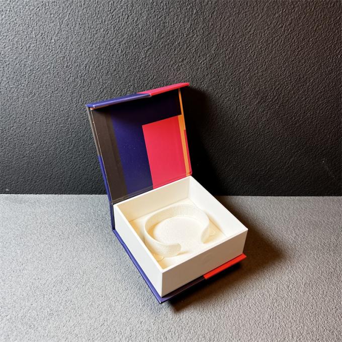 Boîte en carton faite sur commande de papier d'imprimerie pour le portefeuille de cadeau de montre de bijoux