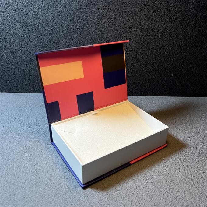 Boîte en carton faite sur commande de papier d'imprimerie pour le portefeuille de cadeau de montre de bijoux