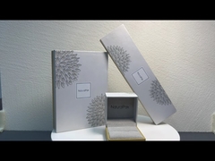 Magnetic Closure Jewelry Box Artistic Printed Foldable Type