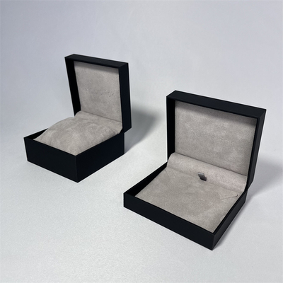 Boîte-cadeau de bijoux de luxe de boîte d'emballage de bijoux d'ODM d'OEM pour le collier et les boucles d'oreille
