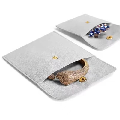 Petit collier fait sur commande de poche de Logo Velvet Jewelry Packaging Bag