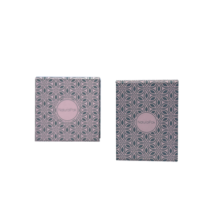 Boîte en carton portefeuille de boîte à bijoux magnétique rose de fermeture avec la fermeture magnétique