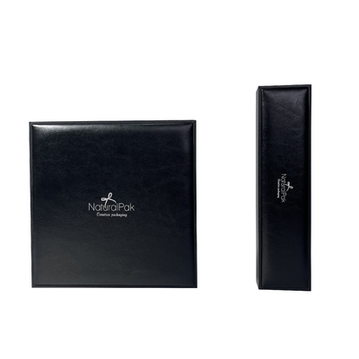 Boîte de empaquetage en cuir faite sur commande d'unité centrale pour le cadeau de montre de bijoux de bracelet de Ring Earring Pendant Necklace Bangle