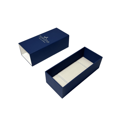 L'emballage de montre-bracelet de tiroir de rectangle enferme dans une boîte la boîte de empaquetage de papier faite sur commande avec la douille
