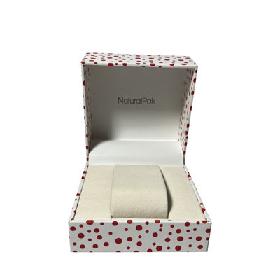 La polka Dot Wrist Watch Packaging Boxes en deux pièces enlèvent l'emballage de cadeau de carton