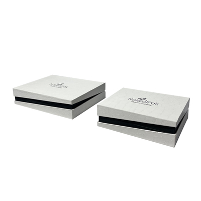Outre du boîte-cadeau pendant blanc de bijoux d'unité centrale de Ring Packaging Boxes Clamshell