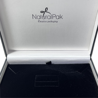Outre du boîte-cadeau pendant blanc de bijoux d'unité centrale de Ring Packaging Boxes Clamshell