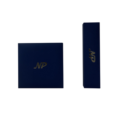 L'anneau de papier de toucher doux de boîte à bijoux/boucles d'oreille en plastique/paquet de cadeau /Watch de pendant/bracelet a placé la boîte de présentation de empaquetage de stockage