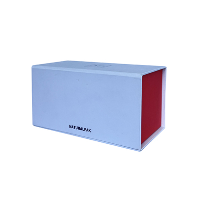 Matte White Collapsible Magnetic Gift enferme dans une boîte le grand emballage rigide de carton