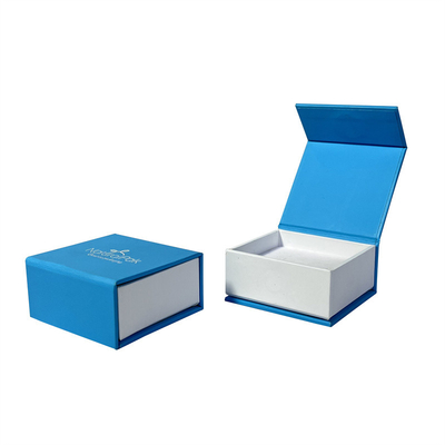 Boîtes décoratives de double de couleur de contact carton de papier avec la fermeture magnétique