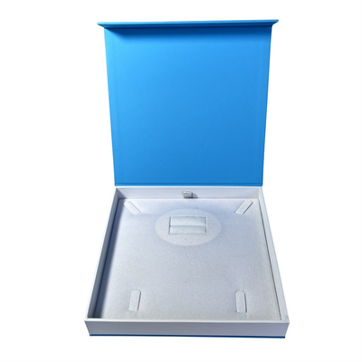 Boîtes décoratives de double de couleur de contact carton de papier avec la fermeture magnétique
