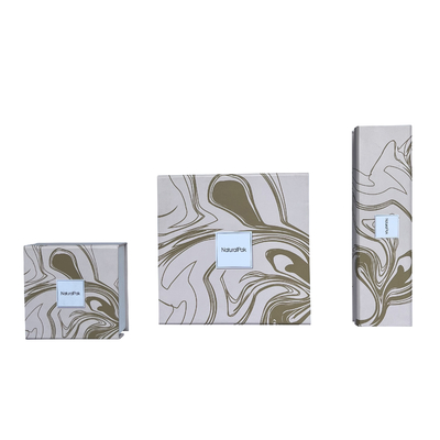Boîte de empaquetage pliable imprimée artistique de boîte à bijoux magnétique de fermeture de ROHS
