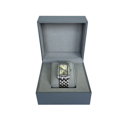 L'emballage imperméable de montre-bracelet enferme dans une boîte le boîte-cadeau à extrémité élevé de bracelet de montre d'unité centrale