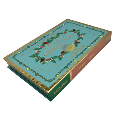 Boîte de empaquetage d'emballage de fard à paupières de carton de palette faite sur commande de fard à paupières réutilisée par rectangle