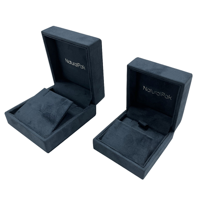 Boîtes de empaquetage de bijoux de luxe à extrémité élevé de velours pour le cadeau de montre