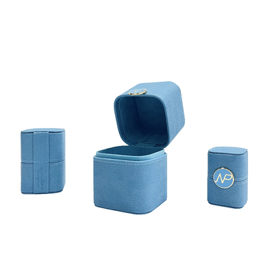 Boîte de luxe d'emballage de parfum de cadeau de montre de bijoux d'unité centrale avec le bouton