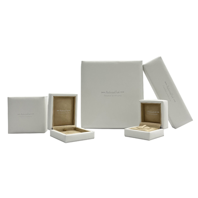 Emballage de luxe de estampillage chaud de Diamond Packaging Box With Outer de bijoux